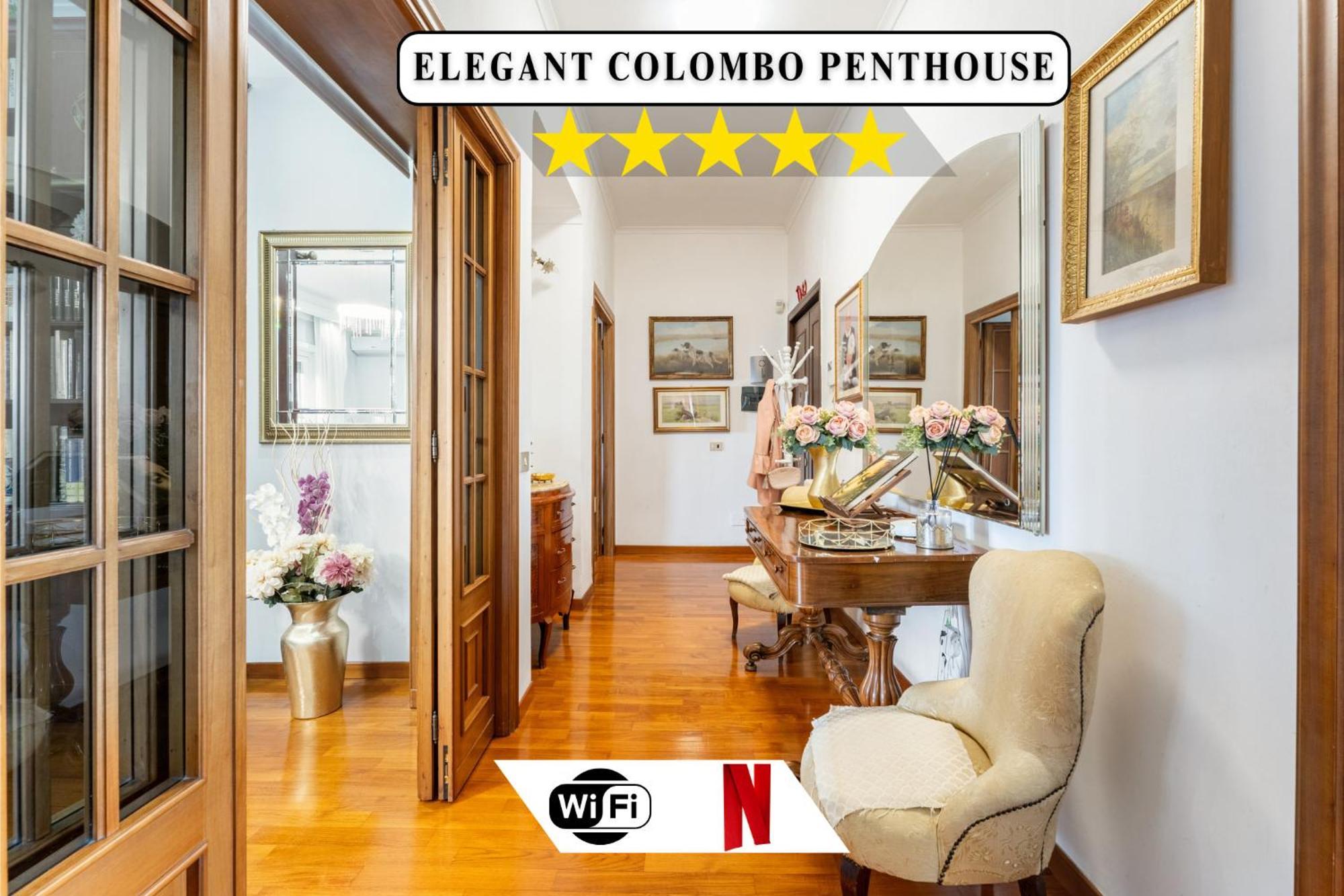 Готель Colombo Penthouse Wi Fi Netflix Ac Рим Екстер'єр фото