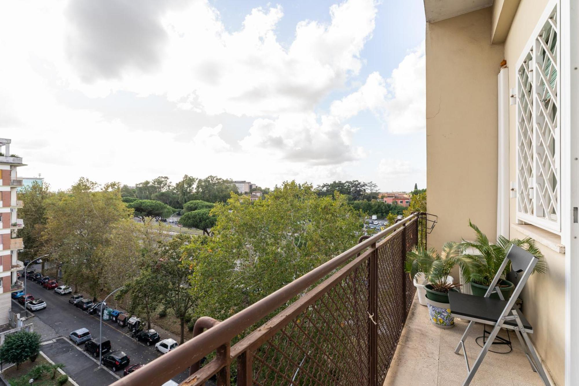 Готель Colombo Penthouse Wi Fi Netflix Ac Рим Екстер'єр фото